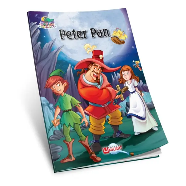 Carte de colorat E i poveE ti , Peter Pan, tip A5, 16 pagini