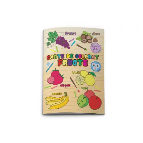 Carte de colorat fructe, Daco