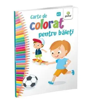 Carte de colorat pentru baieti/***