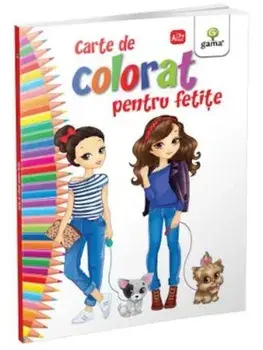 Carte de colorat pentru fetite/***