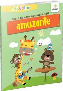 Carte de colorat si activitati amuzante/***