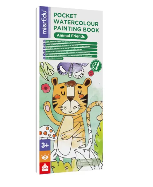 Carte de pictura portabila - Prietenii animalelelor