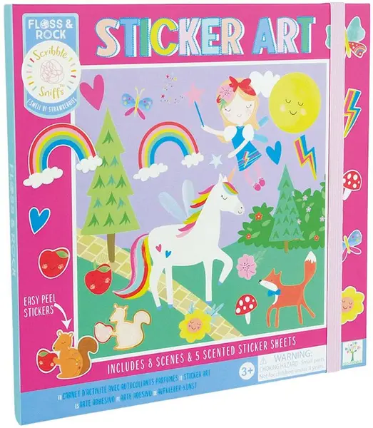 Carte de stickere Floss and Rock - Curcubeu