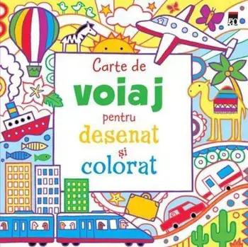 Carte de voiaj pentru desenat si colorat/***