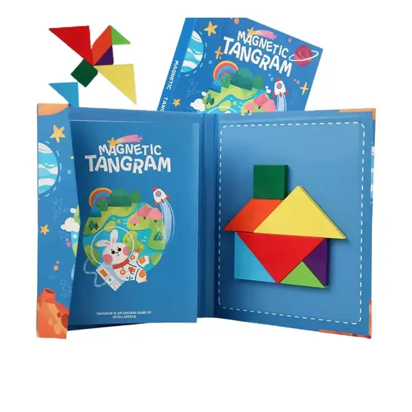 Carte magnetică de tip Tangram, 3 ani+ - Default Title