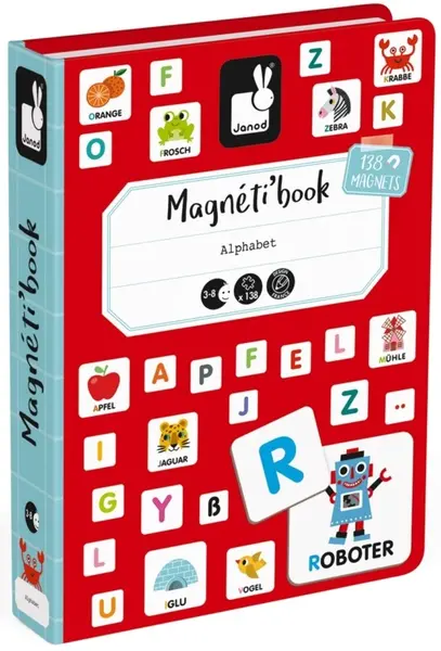 Carte magnetica Janod - Alfabetul German