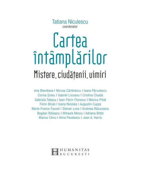 Cartea intamplarilor | Tatiana Niculescu