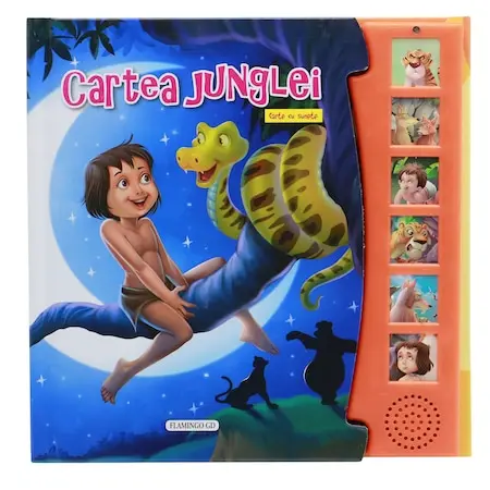 Cartea junglei (carte cu sunete)