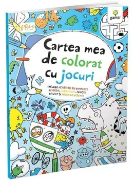 Cartea mea de colorat cu jocuri/***