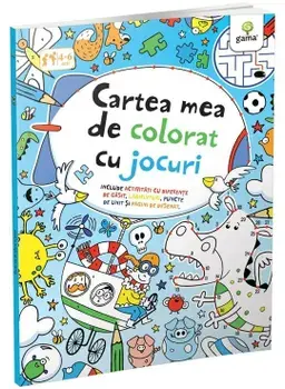 Cartea mea de colorat cu jocuri/***