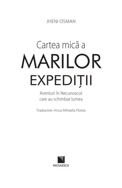 Cartea mica a marilor expeditii | Jheni Osman