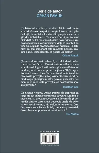 Cartea neagra | Orhan Pamuk