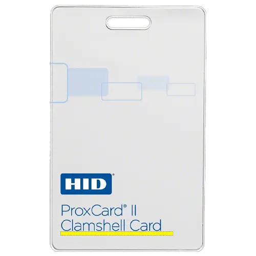 Cartela de proximitate 125 kHz, format clamshell, HID ProxCard II, HID-1326