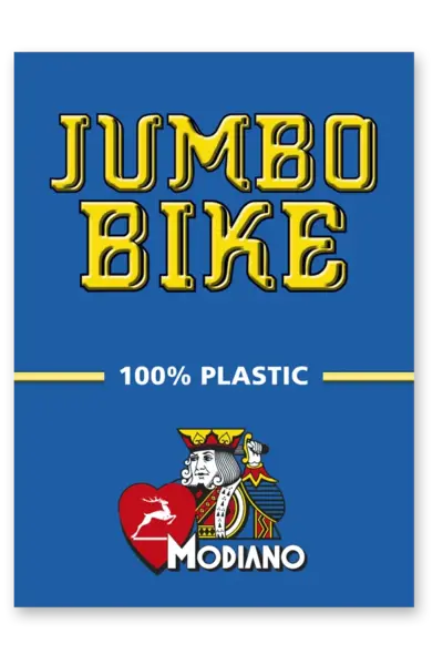 Carti de joc Bike Trophy Jumbo - 100% Plastic - Modiano