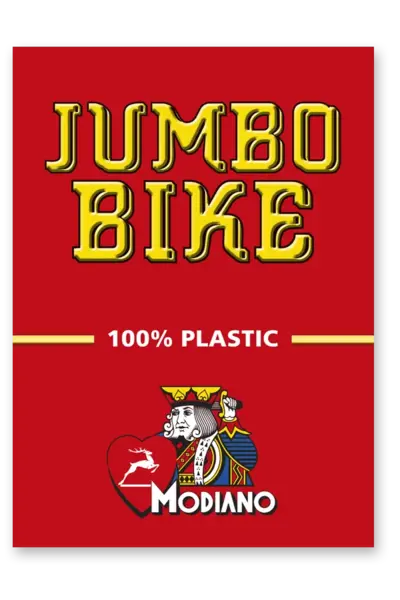 Carti de joc Bike Trophy Jumbo - 100% Plastic - Modiano