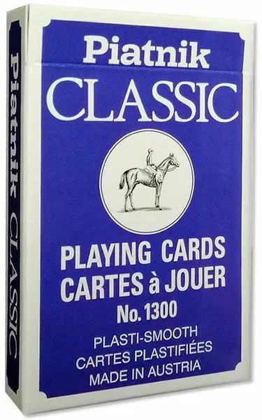 Cărți de joc Piatnik 1301, albastre