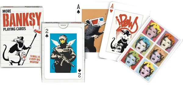 Cărți de joc Piatnik - More Banksy