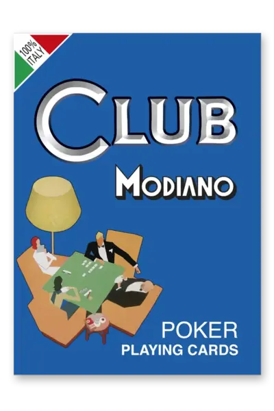 Carti de joc POKER CLUB Rosu Albastru (carton)