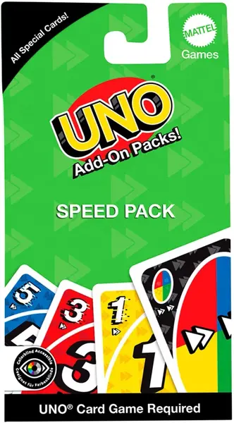 Cărți de joc suplimentare UNO Add-On-Packs: Speed Pack