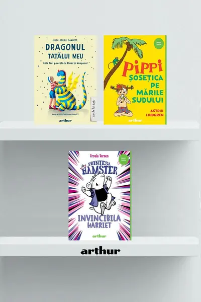 Cărți despre curajoși (3 volume)