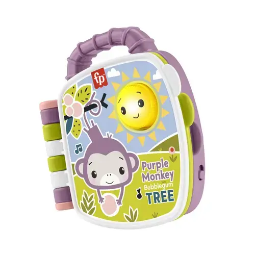 Carticica muzicala Fisher Price Maimutica, Mov