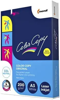 Carton copiator alb A3 200 g/mp 250 coli/top Color Copy Carton copiator alb A3 200 g/mp 250 coli/top Color Copy