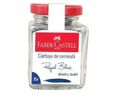 CartuE e cerneala mici albastre , 30 buc set, Faber-Castell