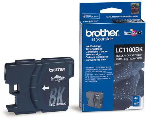Cartus cerneala Brother LC1100BK (Negru)