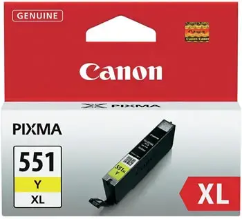 Cartus cerneala Canon CLI-551Y (Galben XL)
