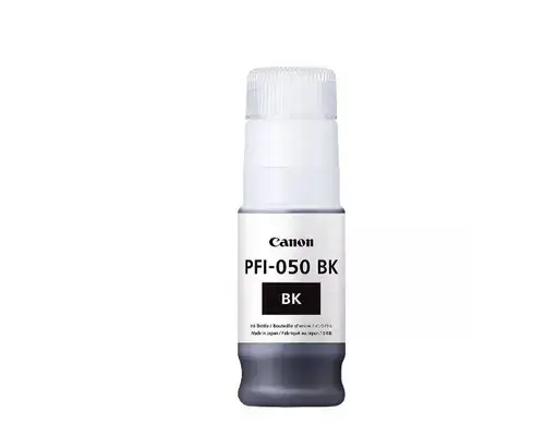 Cartus cerneala Canon PFI-050BK, capacitate 70ml, pentru Canon TC-20, TC-20M (Negru)