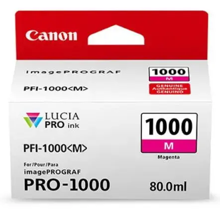 Cartus Cerneala Canon PFI-1000M, 80 ml (Magenta)