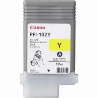 Cartus cerneala Canon PFI-102Y (Galben)