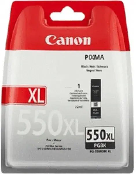 Cartus cerneala Canon PGI-550 XL, acoperire 620 pagini (Negru)