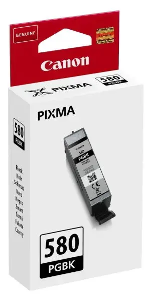 Cartus cerneala Canon PGI-580PGBK, 18.5 ml (Negru)