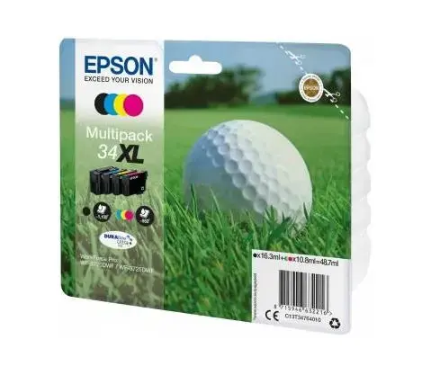 Cartus Cerneala Epson 34XL DURABrite Ultra, 48.7 ml (Color)