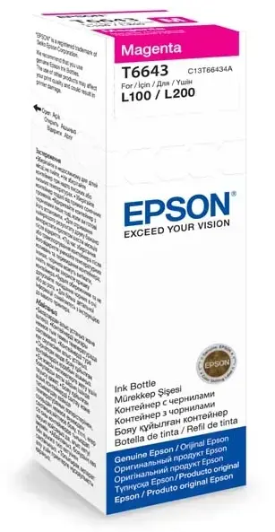 Cartus cerneala Epson C13T66434A, 70 ml (Magenta)