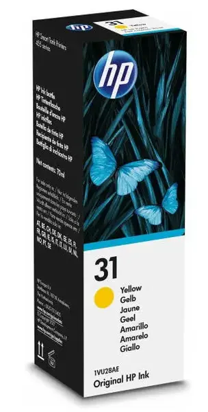 Cartus cerneala HP 1VU28AE, nr. 31, 70ml, acoperire 8.000 pagini (Galben)