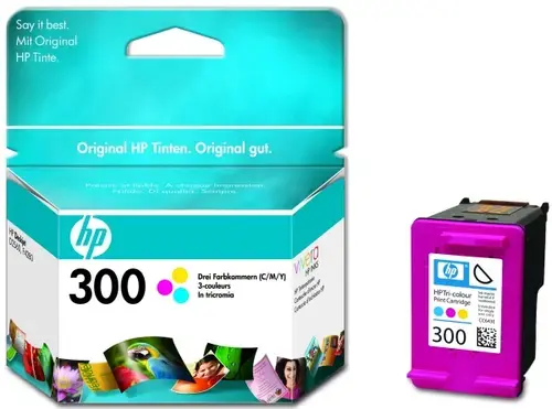 Cartus cerneala HP 300, acoperire 165 pagini (Color)