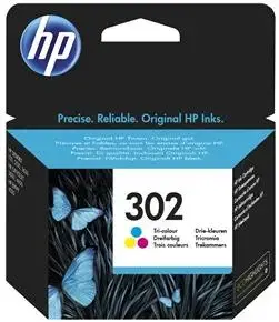 Cartus cerneala HP 302, acoperire 165 pagini (Color)