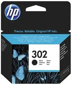 Cartus cerneala HP 302, acoperire 190 pagini (Negru)