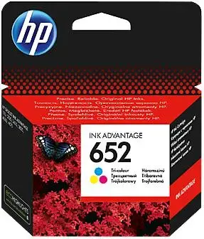 Cartus cerneala HP 652, acoperire 200 pagini (Color)
