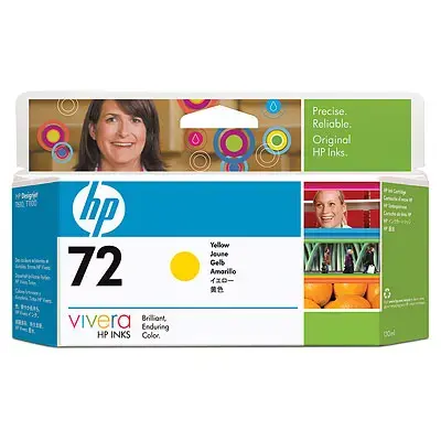 Cartus cerneala HP 72 (Galben)