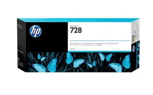 Cartus Cerneala HP 728, 300 ml (Cyan)