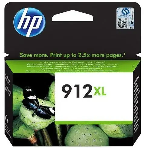 Cartus Cerneala HP 912XL, acoperire 825 pagini (Magenta)