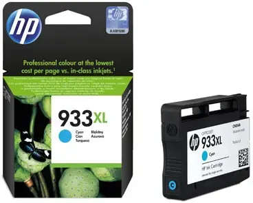 Cartus cerneala HP 933XL (Cyan - de mare capacitate)