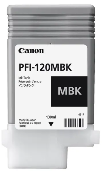 Cartuș cu cerneală Canon PFI-120, pentru iPF TM-205/300/305, matte black