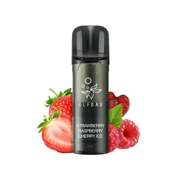 Cartus Elf Bar Elfa Pro V2 - Strawberry Raspberry Cherry Ice