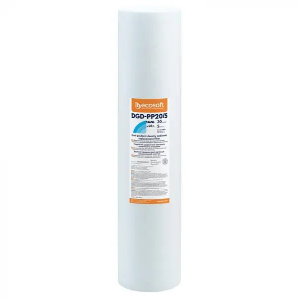 Cartus filtrant dual din polipropilena BigBlue 20 Ecosoft
