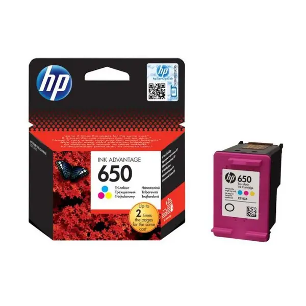 Cartus HP 650 Ink Advantage Color