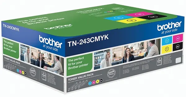 Cartuș toner Brother - TN-243CMYK, pentru DCP-L3510CDW, CMYK